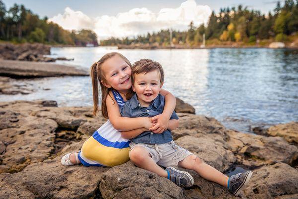 Children's Photography at George Rogers Park, Lake Oswego