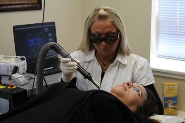 Laser Face treatment