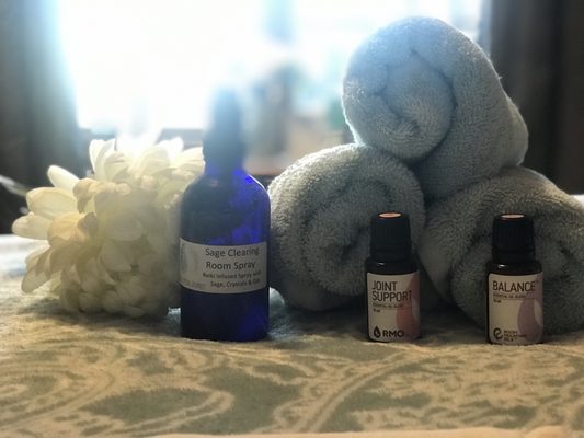 Add hot towels and essential oils to any massage!