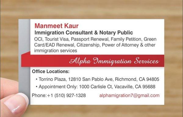 Alpha Immigration Services