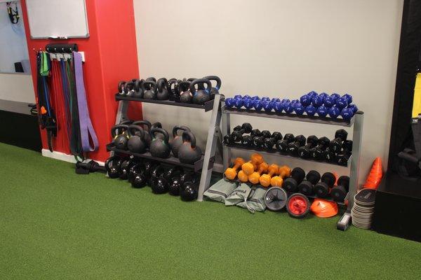 Kettle Bells and Dumbbells