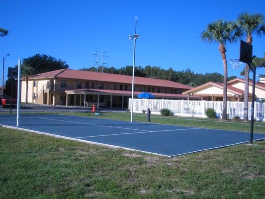 Large Basketball court for our residents