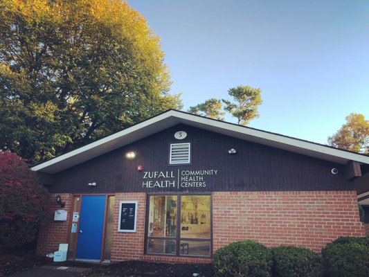 The exterior at Zufall Health - Hackettstown.