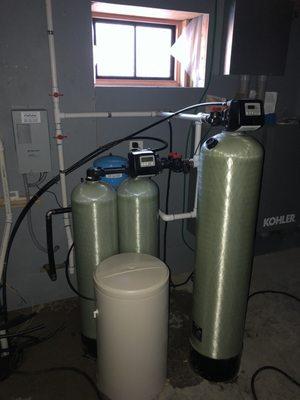 Large residential filtration system.