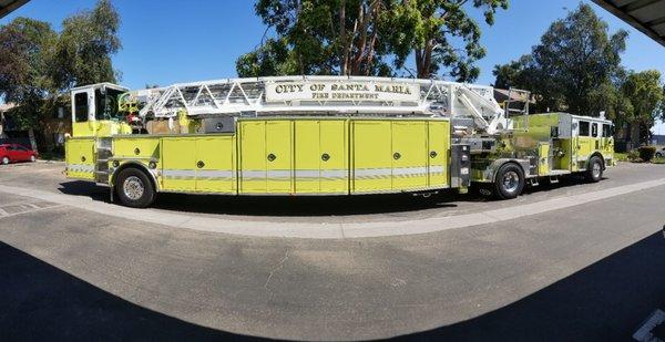 SMFD truck 1 on a medical