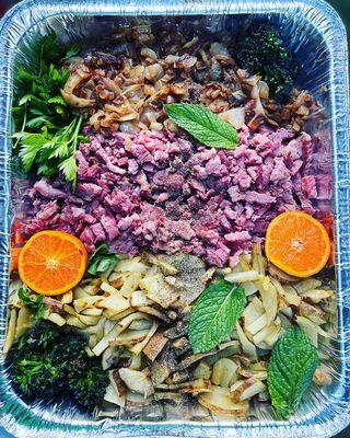 Corned beef hash party pan