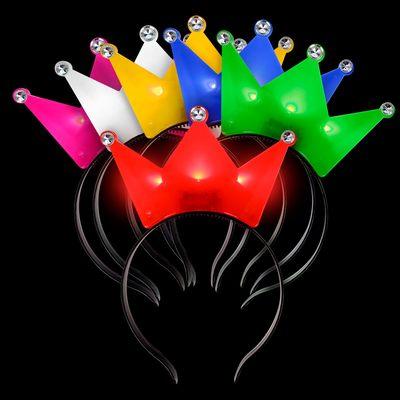 Little princesses love to wear these light up crowns.