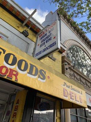 Eritrean Food, Market street San Francisco, Horrible business man