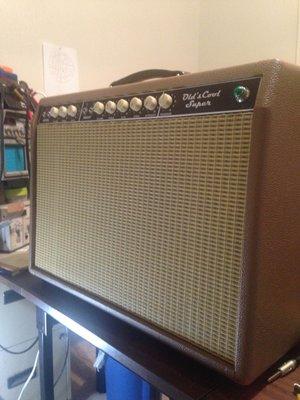 The 35 watt Brown Super w/Harmonic Tremolo