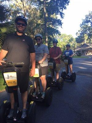 Our group, all smiles! What a blast!