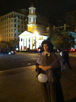 Ghost Story tour ends with Candy! Here Sydney carries the loot