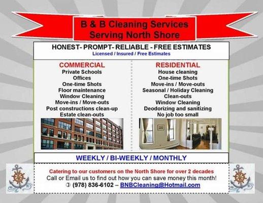 B & B Cleaning Services