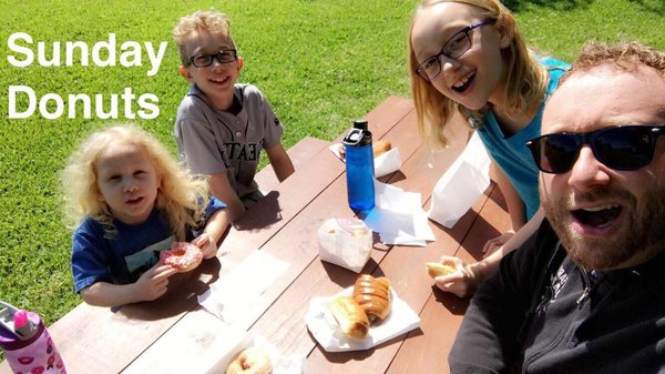 Donut Sunday. Perfect day made better with Donald's Donuts.