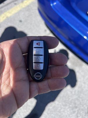 My Nissan key