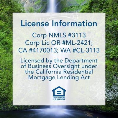 License Information