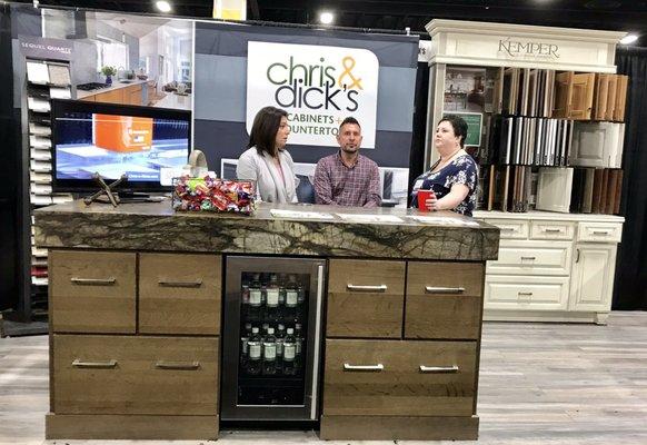 Chris & Dick's at the March 2019 Salt Lake Tribune Home + Garden Show...