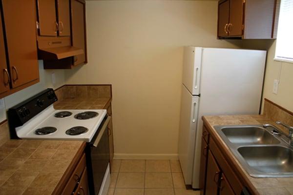 Town home kitchen