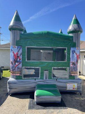 Spider-Man inflatable jump house