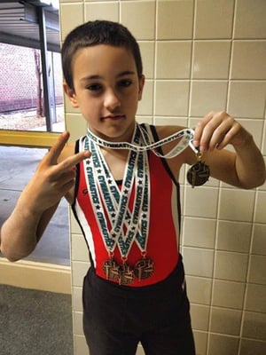 Men's Gymnastics MEDALS!