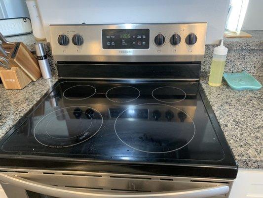 Electric range repair