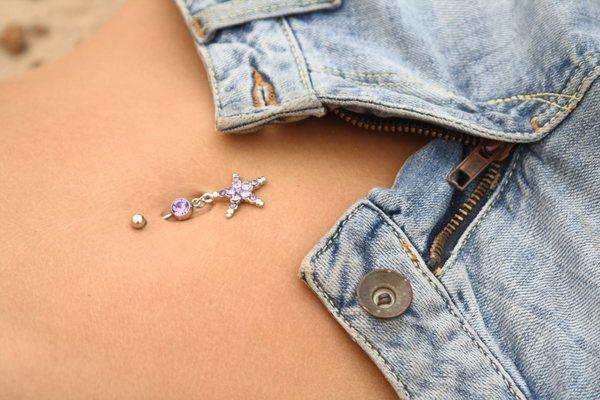 Navel Piercing Now Available