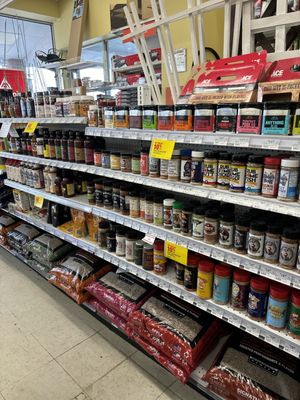 Spices and sauces!