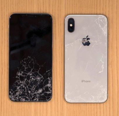 iPhone XS Max back and front repair