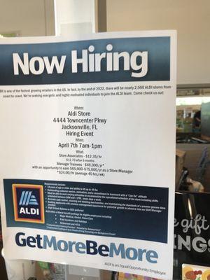 No hiring