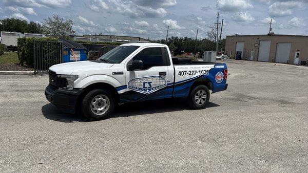 Truck partial wraps