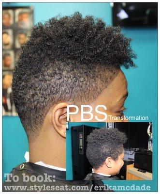 Woman's Big Chop