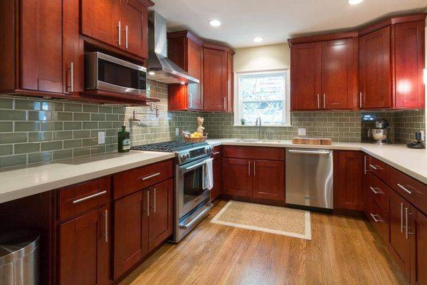 Renovated Kitchen of Rockridge Rental Home