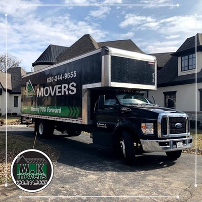 M.K Movers prides themselves on new clean trucks and equipment to ensure you move is stress-free