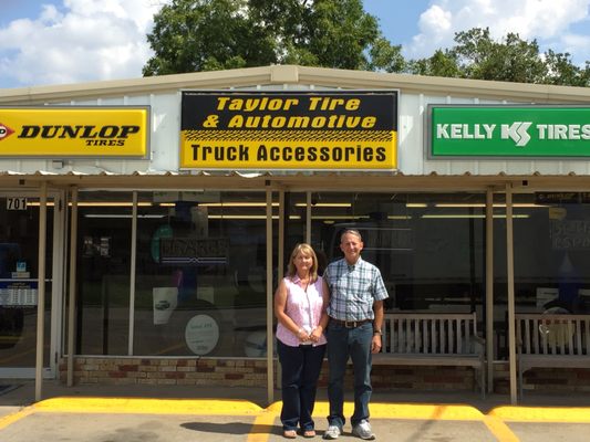 Owners Angie & Steve Taylor