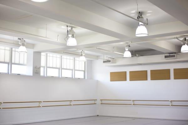 Space rentals available -- including subsidized rentals for rehearsals for NY dance performances.