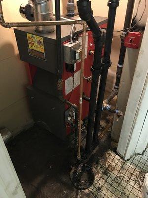 Installation of Boiler in a residential home