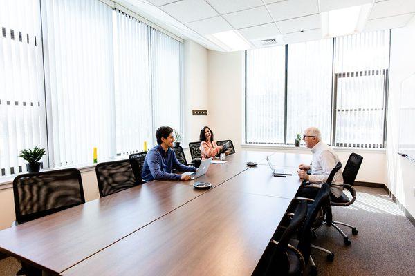 Spacious and bright conference room for your meetings and conferences