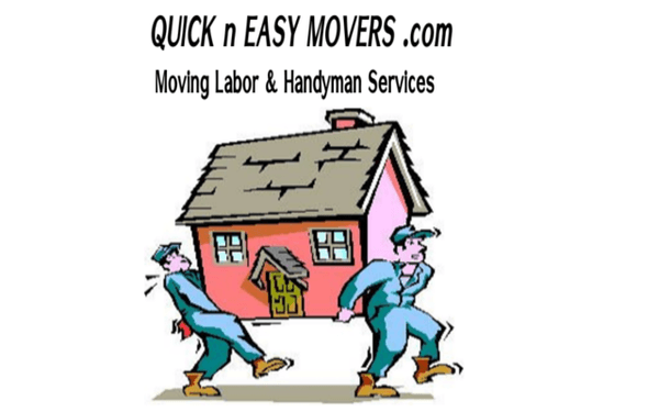 Quick n Easy Movers logo. Your movers near me Las Vegas, Henderson, and Boulder City local moving company.