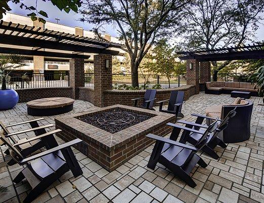 601 Copeland - Courtyard Fire Pit