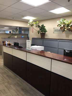 front desk