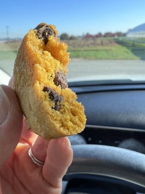 Pumpkin chocolate chip cookie