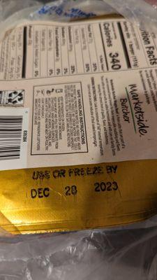 I got confusing alerts about this product getting cancelled or not, IDK. But it did arrive and it was spoiled. Today is 12/30.