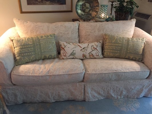 Slipcover couch