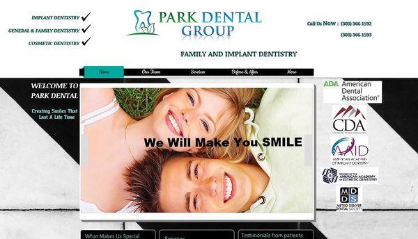 www.parkdentalsmile.com Please visit our website!