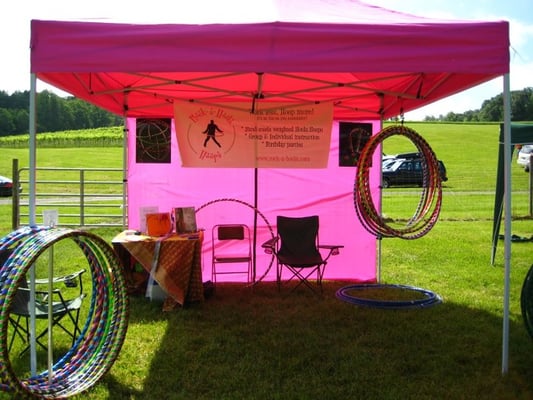 Hooping it up at Linganore Wine Cellars Wine Festivals