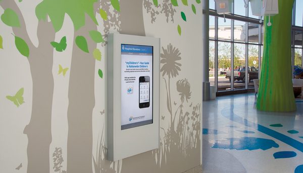 Nationwide Children's Hospital Interior Digital Signage