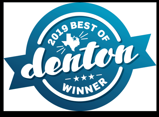 Voted Best of Denton Winner 6 years in a row.