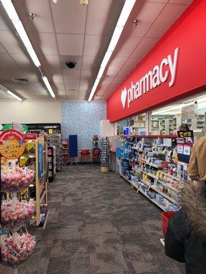 Pharmacy: typically, long wait times