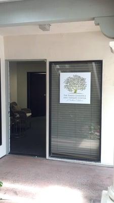 The front door to Family Guidance and Therapy Center of Southern California