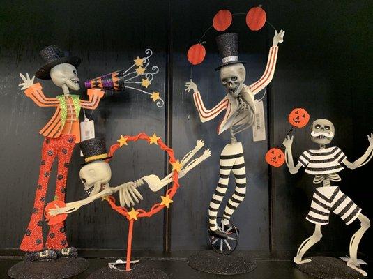 Fun skeleton figures