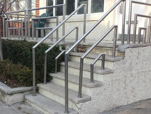 Steel Railings, staircases and structural steel